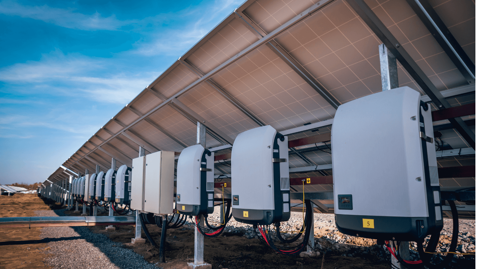 Solar farm inverter enclosures