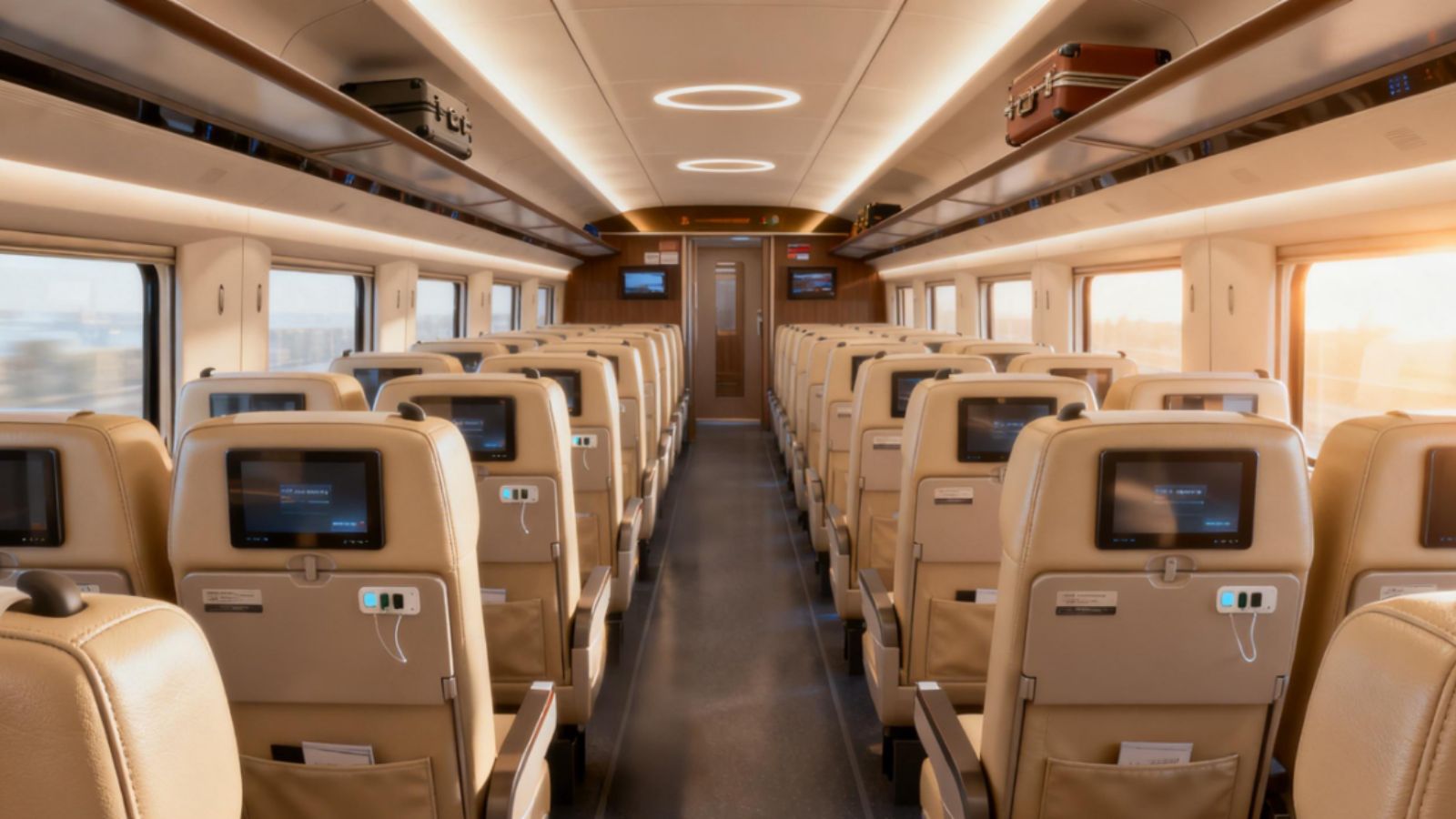 Electric bus with composite components