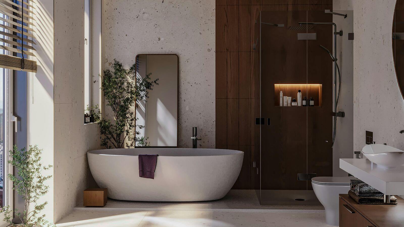 Automotive exterior parts made from composite materials